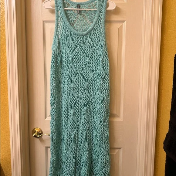 Torrid Crochet Fringe Cover-Up Dress - Picture 2 of 4